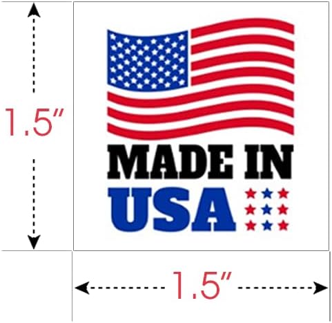 ArtCreativity American USA Patriotic Individual Tattoos for Kids (Pack of 144) Non-Toxic 1.5 Inch Pre-Cut Temporary Tattoos - Red White and Blue, July 4th Labor Day Tattoo Party Favors and Accessories