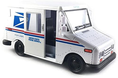 KiNSMART - UPS Mercedes-Benz Sprinter + United States Postal Mail Truck Grumman LLV 5 Inch Die Cast Metal Model Toy Van & Trucks SetOf2