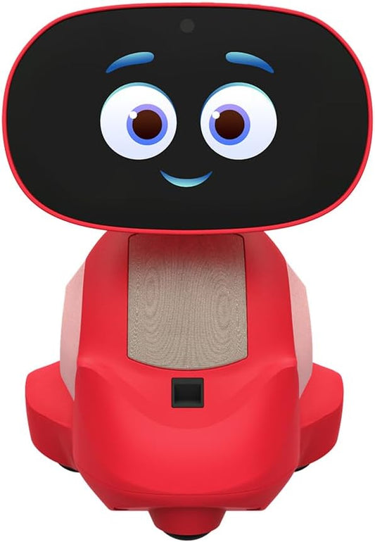 Miko 3 AI Robot for Kids – Smart Educational & STEAM Learning Robot with Interactive Apps, Games, Stories & Activities for Girls & Boys Ages 5–10 | Red