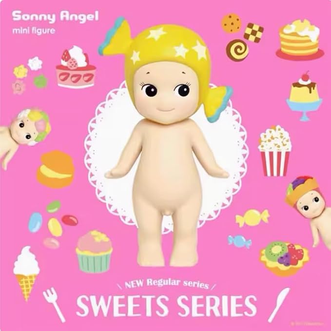 Sonny Angel Sweets - Original Mini Figure / 1 Sealed Blind Box, Multicolor, SAS65379