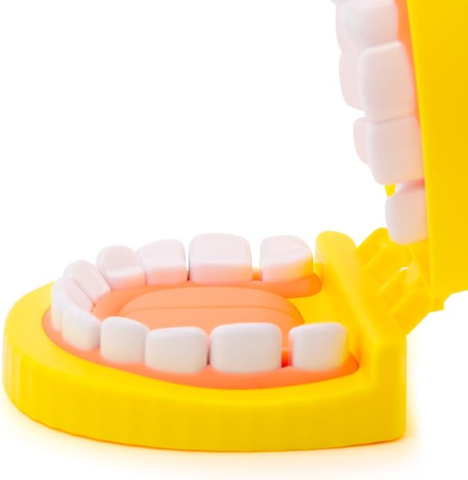 Meland Doctor Kit for Toddlers - Dentist Play Set with Teeth Mold, Dentist Toys & Doctor Dress Up Costume, Toddler Kids Toys for Role Play & Pretend Play, Birthday Gift for Kid 3 4 5 6 Years Old