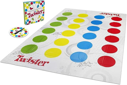 Hasbro Gaming Twister Game, Outdoor Family Games, Fun Party Game, Ages 6+