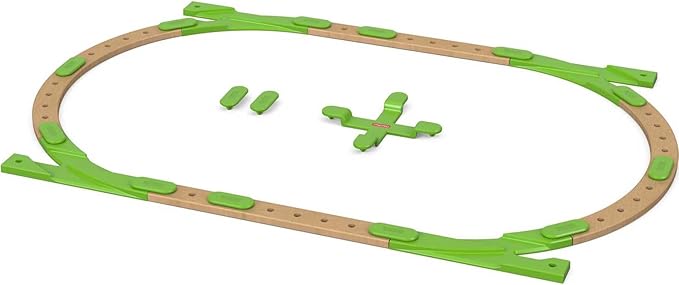 Fisher-Price Wooden Building Toy Wonder Makers Design System Build It Out Track Expansion Set, 25+ Wood Pieces for Preschool Kids Ages 3+ Years