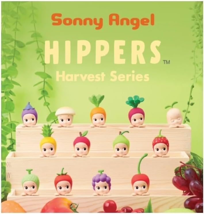 Sonny Angel Hippers Harvest Series - 1 Sealed Blind Box - Original Mini Figure - One Assorted - No Choice Available