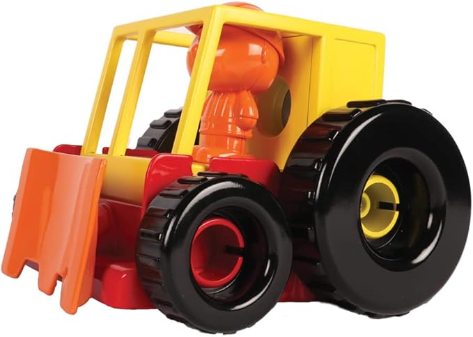 Learning Resources 1-2-3 Build It Construction Crew Toy - Fine Motor and Critical Skills, Dump Truck, Toddler Excavator, Bulldozer, Digger and Excavator Toys, Imaginative Play, Birthday Gift for Kids
