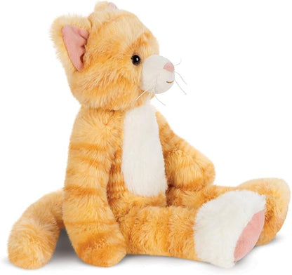 Vermont Teddy Bear Cat Stuffed Animal – 15 Inch Orange Kitten Plush Toy, Ultra Soft and Cute Stuffed Kitty Plushie, Fun Gift Toy, Perfect for Snuggling for Kids, Boys and Girls, Buddy Collection