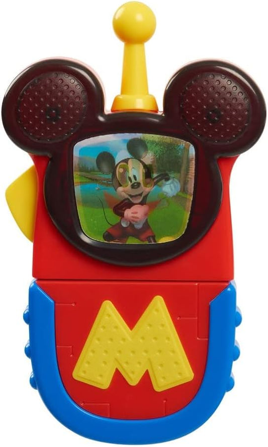 Disney Junior Mickey Mouse Funhouse Communicator with Lights and Sounds, Holiday Stocking Stuffers, Gifts, Presents, Kids Toys for Ages 3 Up by Just Play