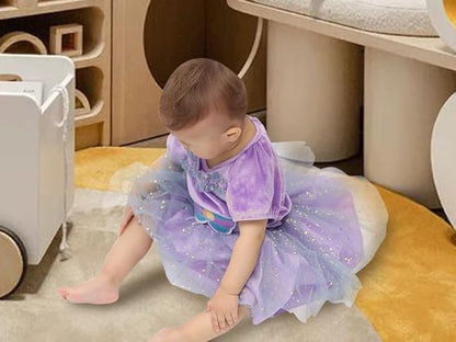 Meland Baby Princess Costume - Baby Girl Halloween Costumes for Infant Girls 6 Month-3T, Princess Dress for Toddler Dress Up