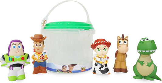 Disney Store Unisex-Children Bath Set (Toy Story) - Kids Bath Accessories with Beloved Disney Characters - Colorful and Fun Bath Time Essentials for Kids - Suitable for All Ages