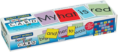 PlayMonster Lauri Pocket Chart Cards - Sight Words,Medium