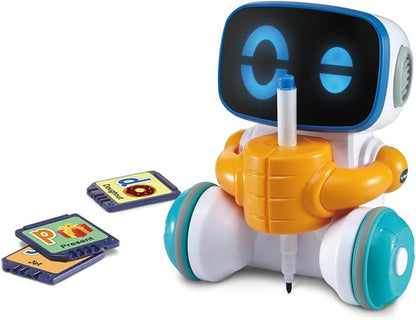 VTech JotBot Drawing & Coding Robot | Kids Learning STEM Toy | Suitable for Boys & Girls 3, 4, 5 Years, English Version, 118 x 133 x 154 millimeters