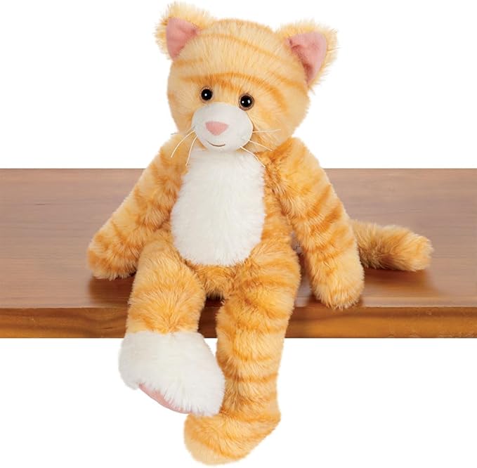 Vermont Teddy Bear Cat Stuffed Animal – 15 Inch Orange Kitten Plush Toy, Ultra Soft and Cute Stuffed Kitty Plushie, Fun Gift Toy, Perfect for Snuggling for Kids, Boys and Girls, Buddy Collection