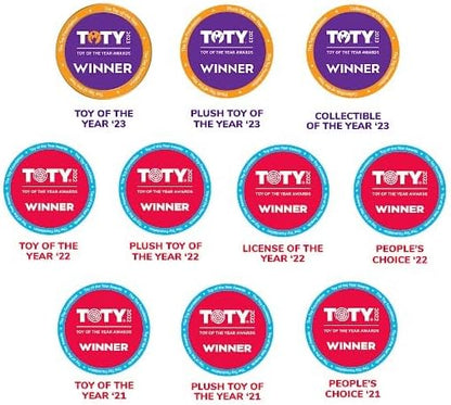 Squishmallows Original 12in Scarlet The Red Strawberry with Glasses and Flower Pin – Official Jazwares Plush (Medium-Sized)