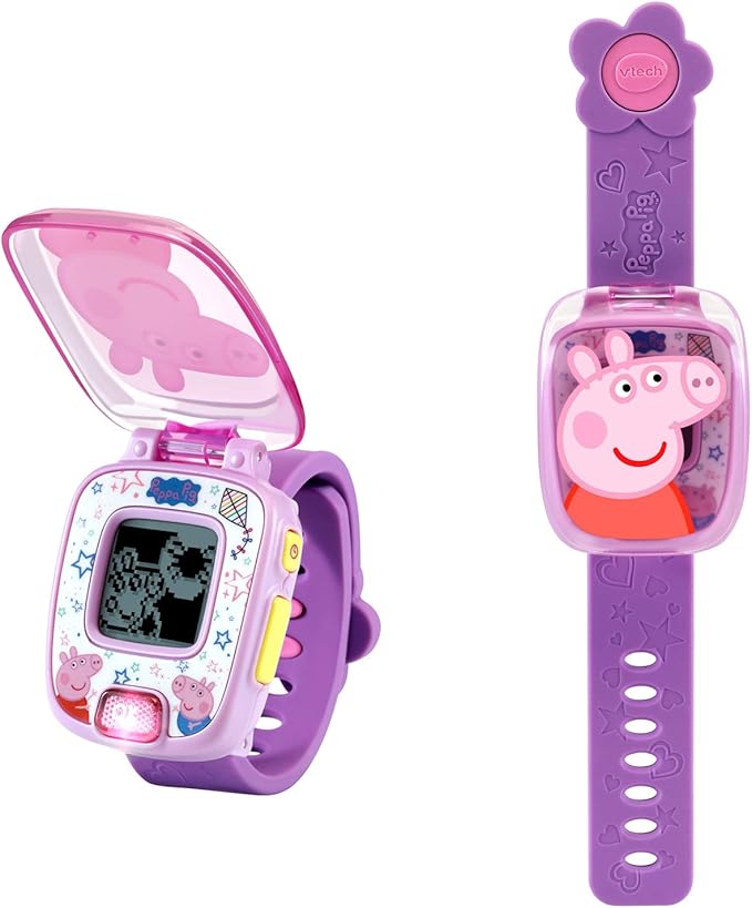 VTech Peppa Pig Learning Watch, Purple