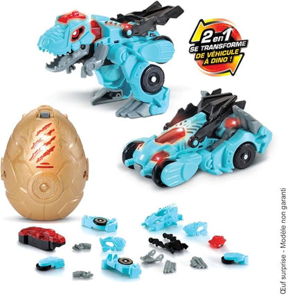 VTech - Switch & Go Dinos Surprise, Dinosaur Egg, Transformable Sound Toy, Building Game, 8 Models to Collect, Gift for Children from 4 Years