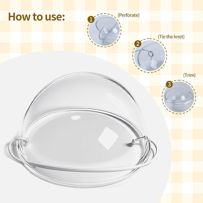 Protective Doll Face Mask Cover for 5.9"/6.7" Doll(Macaron to 3.0) with Elastic Band-Crystal-Clear Hard Display Face Mask ,Dustproof Scratch-Resistant for Dressed Dolls(Dolls Not Included)