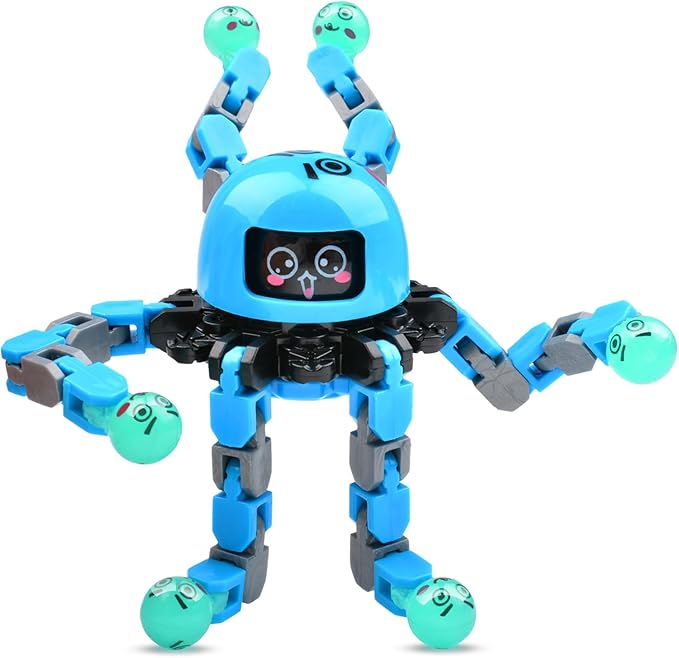 Transformable Fidget Spinner Toys for Kids and Adults,Fingertip Gyros Sensory Toy for Boy Girl Autism ADHD Relief,Gifts for Christmas Birthdays Party Favors for Teens Travel Stocking Stuffers