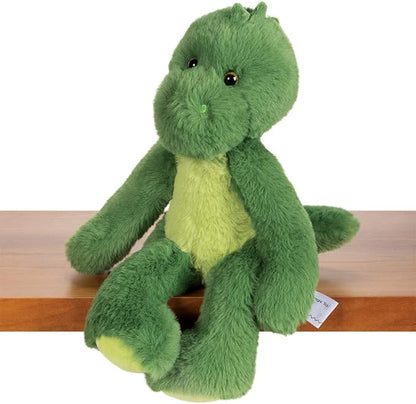 Vermont Teddy Bear Dinosaur Stuffed Animal – 15 Inch Green Dinosaur Plush Toys, Soft Stuffed Dino Plushie, Fun Gift Toy, Perfect for Snuggling for Kids, Boys and Girls, Buddy Collection