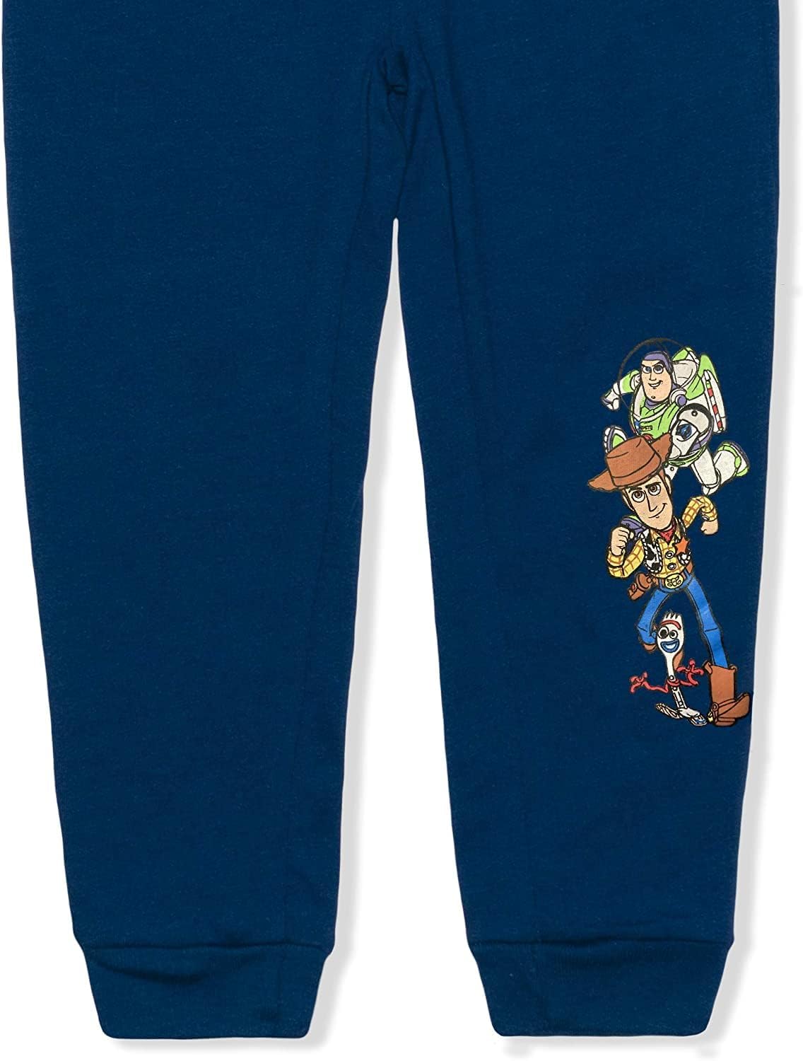 Disney Toy Story Buzz Lightyear, Woody and Aliens Boys Long Sleeve Shirt and Pants Set for Toddler and Little Kids