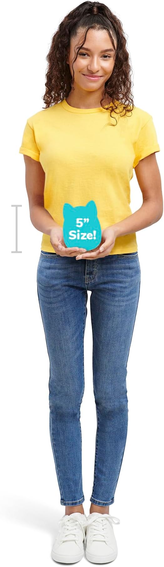 Squishmallows Original 5-Inch Food 4-Pack – Kachina Kiwi, Rayen Pancakes, Visconti Lemon Macaron, Wanda Watermelon – Official Jazwares Plush (Little)