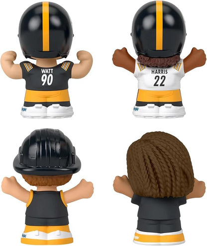 Little People Pittsburgh Steelers NFL Collector Figure Set, OS