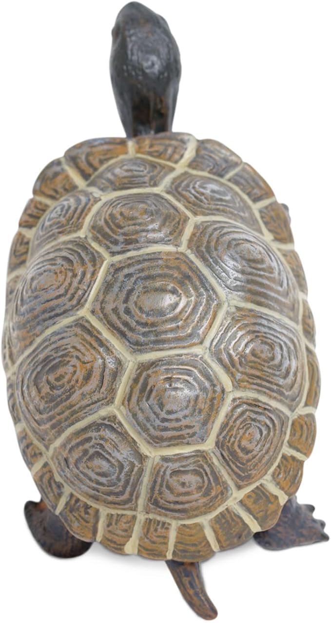 Safari Ltd. Tortoise Baby Figurine - Detailed 5.5" Plastic Model Figure - Fun Educational Play Toy for Boys, Girls & Kids Ages 18M+