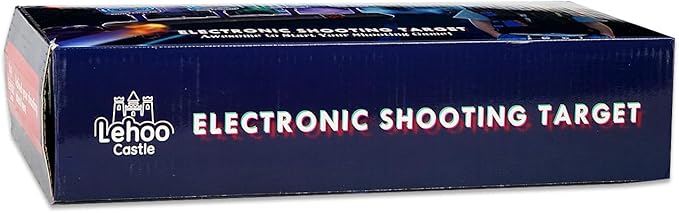 Lehoo Castle Shooting Targets for Nerf Guns, Nerf Targets Vest for Shooting Practice Electronics Shooting Games for Kids, Gift for 3-13 Year Old Boys Girls
