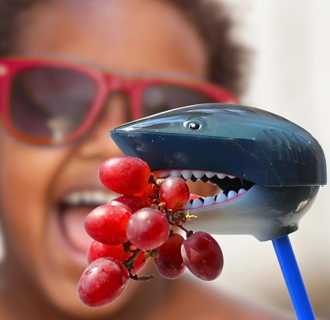 Safari Ltd. Great White Shark Snapper - Hand-Operated 18" Grabber Toy for Kids Age 3+