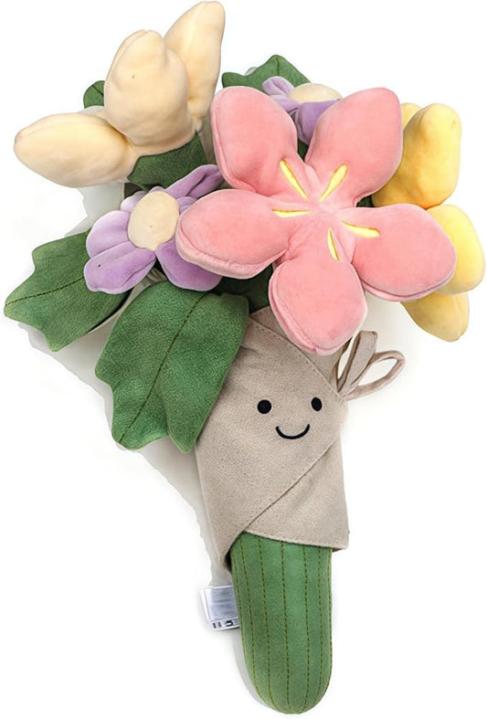 Cute Flower Plush Doll Stuffed Plant Plushie ，Decor Home Andbedroom Sweet Gifts for ，Cute Kawaii Gift for Valentines Day, Birthdays, Graduation, Wife, Girlfriend ，Mom for Boys and Girls