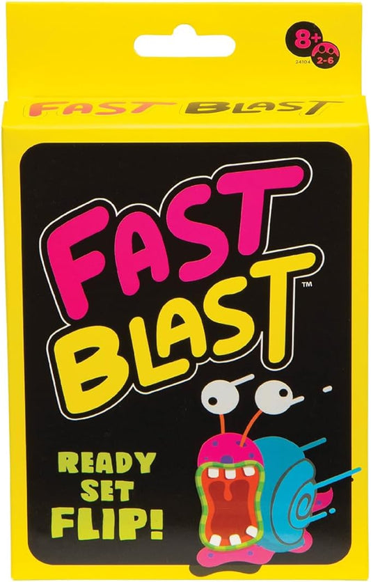 PlayMonster Fast Blast - Card Game for Families and Friends for Family Game Night - Quick-Replayable Game for 2 to 6 Players, Family Card Games for Ages 8 and Up
