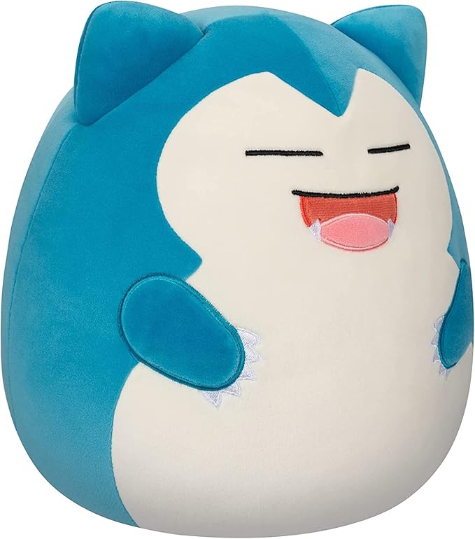 Squishmallows Pokemon 14-Inch Snorlax Plush - Add Snorlax to Your Squad, Ultrasoft Stuffed Animal Large Plush, Official Jazwares Plush