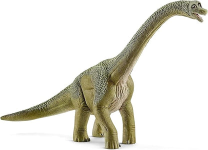 Schleich Dinosaurs - 9.5" Brachiosaurus - Realistic, Durable Green Dinosaur Toy - Educational Fun Long Neck Dino Figurine for Boys and Girls - Montessori Figures for Kids Ages 4+ | 14581