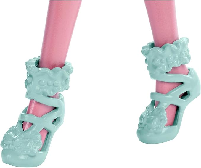 Barbie Dreamtopia Fairy Doll, Approx 12-inch, Candy Theme with Pink Hair