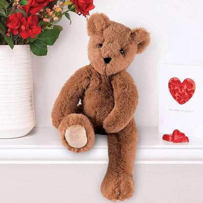 Vermont Teddy Bear Stuffed Animal – 15 Inch Brown Bear Plush Toys, Ultra Soft and Cute Stuffed Plushie, Classic Gift Toy, Perfect for Snuggling for Kids, Boys and Girls, Buddy Collection