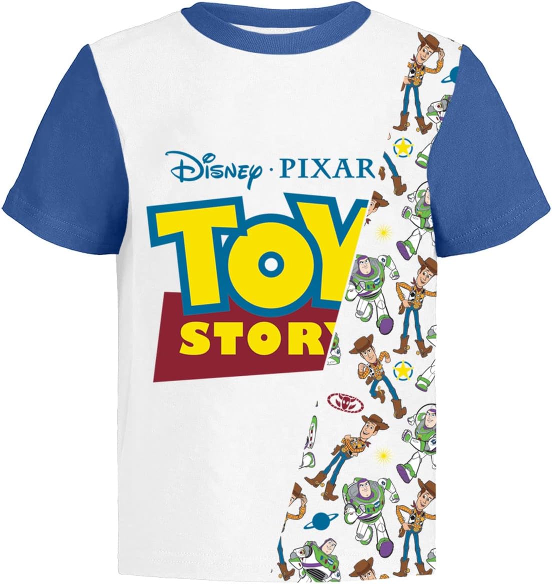 Toy Story Pixar T-Shirt (Sets) Woody Buzz Lightyear Jessie Rex Hamm MrPotato Forky Slinky Dog Toddler/Birthday Kids Clothes