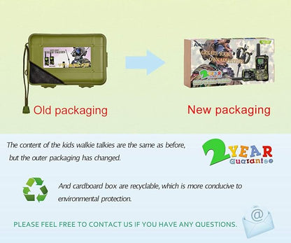 Walkie Talkies for Kids 22 Channel 2 Way Radio 3 Miles Long Range Handheld Walkie Talkies Durable Toy Best Birthday Gifts for 6 Year Old Boys and Girls fit Adventure Game Camping (Green Camo 1)