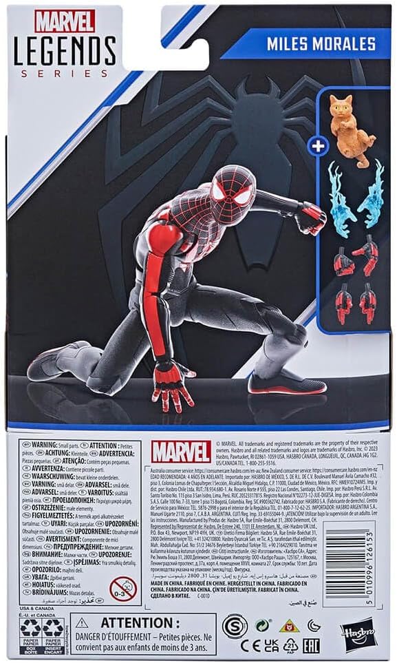 SPIDER-MAN Figure Miles Morales Spiderman 2 Marvel 15 cm