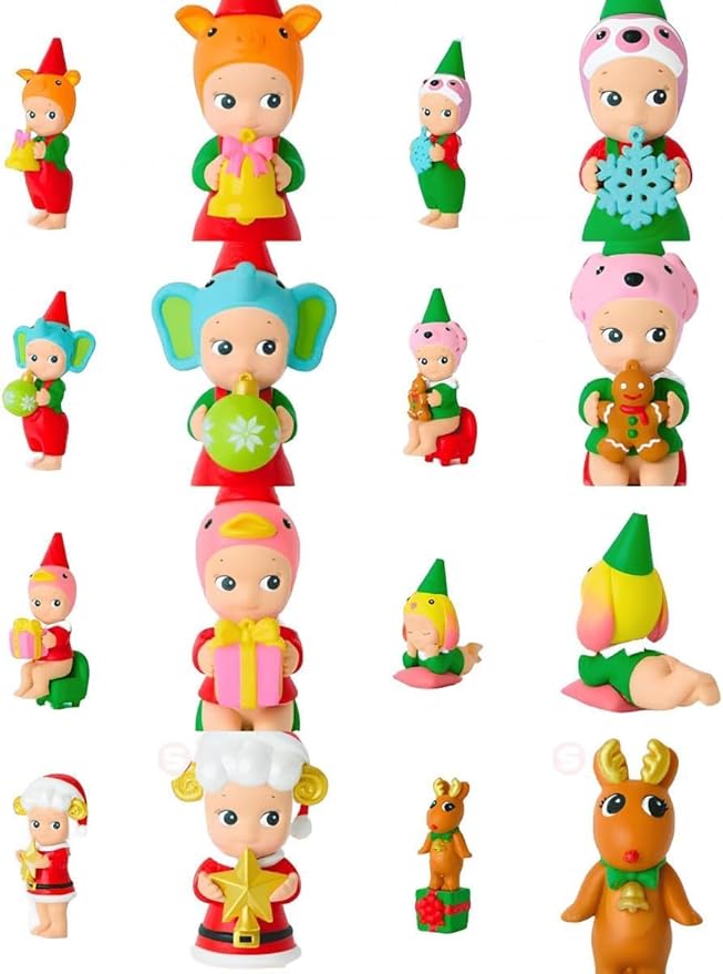 Sonny Angel Santa's Little Helper Series - 1 Sealed Blind Box - One Assorted 2025 Chistmas Series - No Choice Available