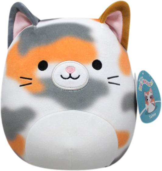 Squishmallows 8-Inch Tahoe Tortoiseshell Cat - Little Ultrasoft Official Kelly Toy Plush