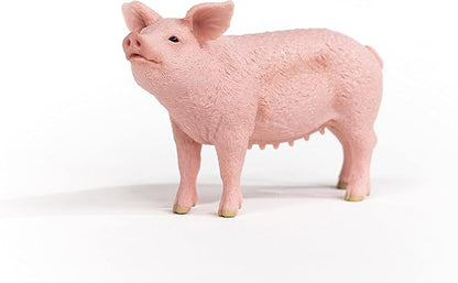 Schleich Farm World, Realistic Farm Animal Toys for Kids Ages 3 and Above, Pig Toy Figurine , 2.3 inch