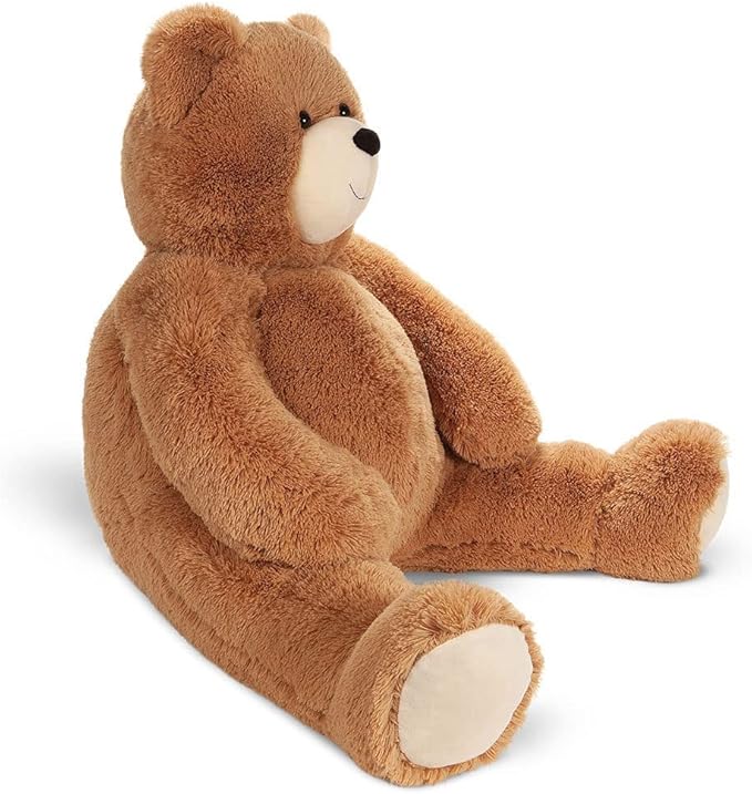 Vermont Teddy Bear 3FT Large Stuffed Animals | Giant Teddy Bear Stuffed in USA with 100% Recycled Filling | Each Plush Saves 120 Plastic Bottles from Landfills