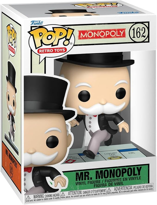 Funko Pop! Vinyl: Monopoly - Mr. Monopoly - Pass Go - Hasbro, Inc - Collectable Vinyl Figure - Gift Idea - Official Merchandise - Toys for Kids & Adults - Ad Icons Fans