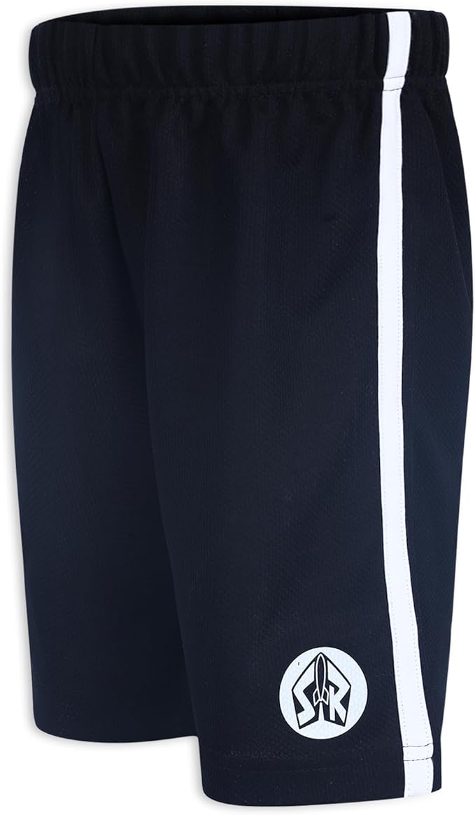 Disney Toy Story Buzz Lightyear Boys’ T-Shirt and Shorts Set for Toddler and Little Kids - White/Black