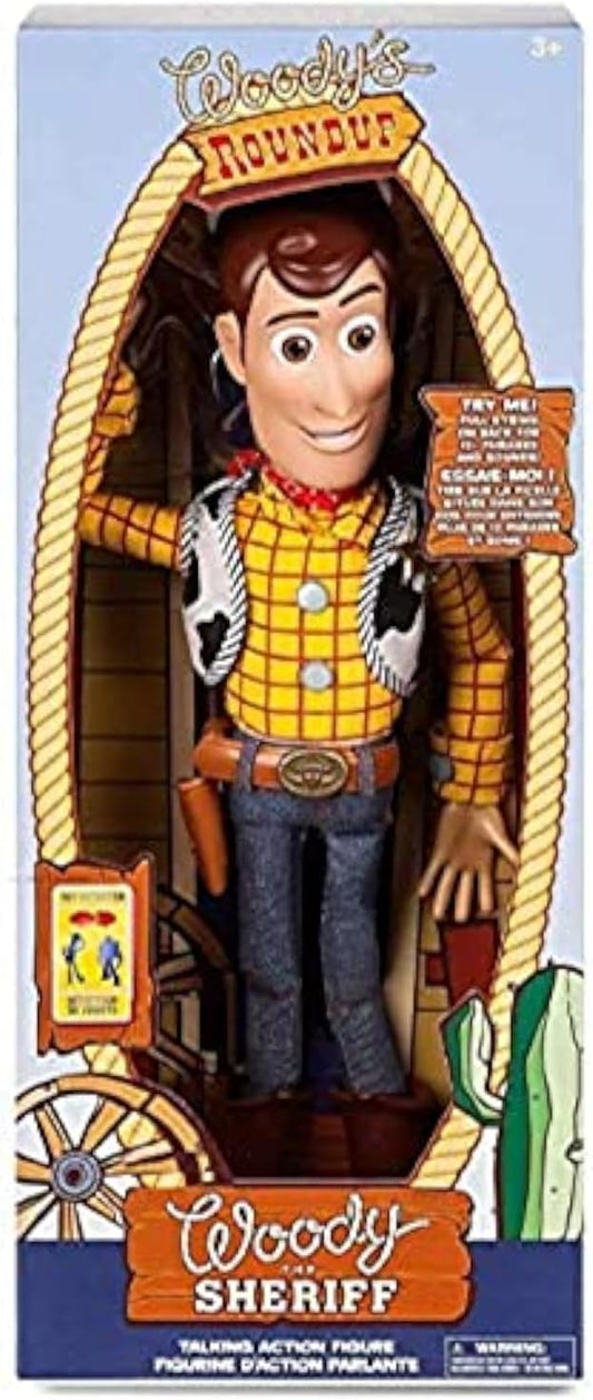 Toy Story Pull String Woody 16" Talking Figure for age 3 years - Disney Exclusive