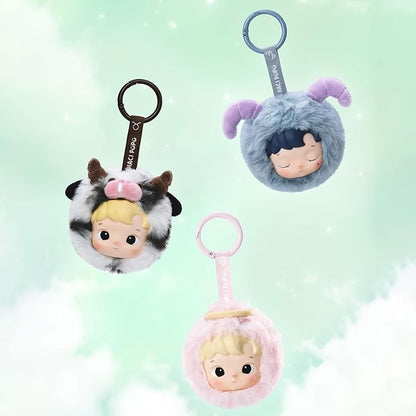 POP MART HACIPUPU The Constellation Series-Vinyl Plush Blind Box, HACIPUPU Blind Box Figures, 12PCs Random Design Action Figures Collectible Toys Home Decorations, Holiday Birthday Gifts, Whole Box