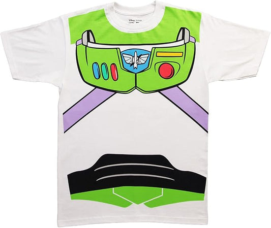 Toy Story Buzz Lightyear Astronaut Costume Adult T-Shirt