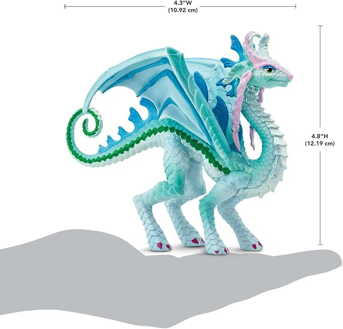 Safari Ltd. Princess Dragon Figurine - Detailed Enchanting 5.5" Model Figure - Fun Fantasy Play Toy for Boys, Girls & Kids Ages 4+