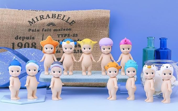 Sonny Angel Mini Figure Marine Series - New Version Blind Box - One Assorted - No Choice Available - Sealed Blind Box