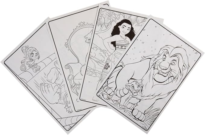 Crayola Coloring Book, Big Book of Disney Animation, 288 Coloring Pages, Gift for Kids, Age 3, 4, 5, 6