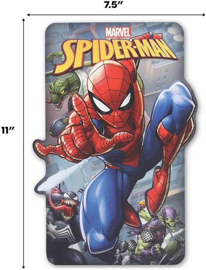 Open Road Brands Marvel Spider-Man and Villains Metal Sign - Fun Spider-Man Wall Decor for Man Cave or Bedroom